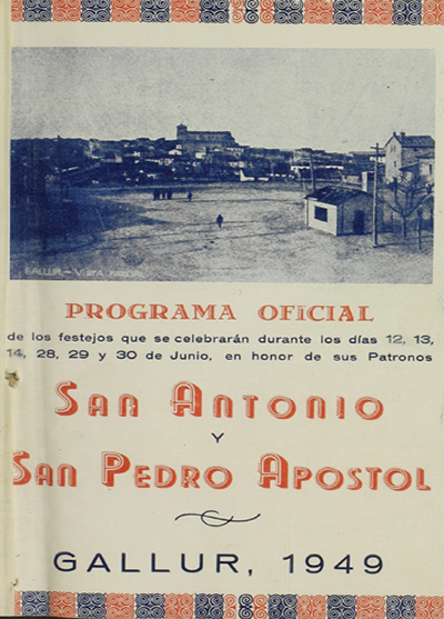 Fiestas en honor de San Antonio y San Pedro  